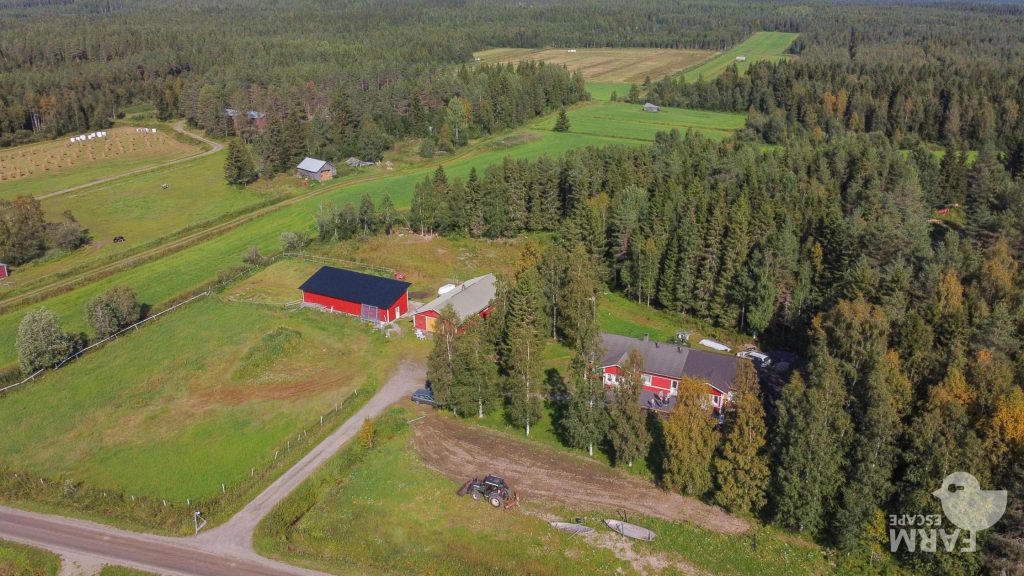 Ilmakuva Farm Escape Torniosta.